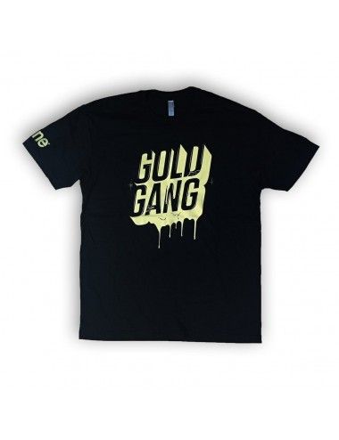 Gold Gang Black Shirt