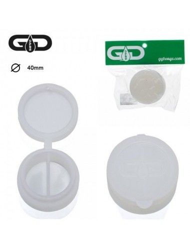 GG Dabs Silicone Small Jar White