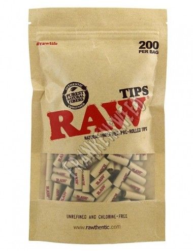 RAW Tips Prerolled 200