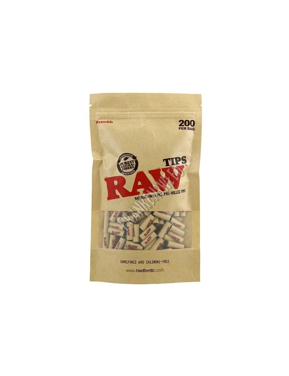 RAW Tips Prerolled 200
