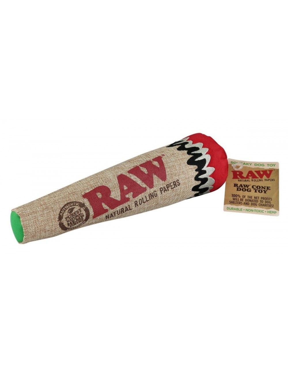 Juguete Raw Cone Dog Toy