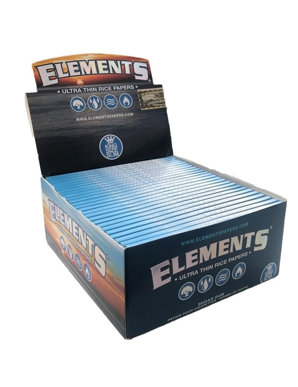 Elements King Size Slim Box