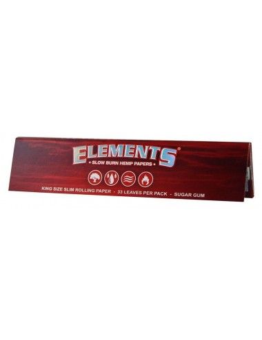 Elements Red King Size Slim Box