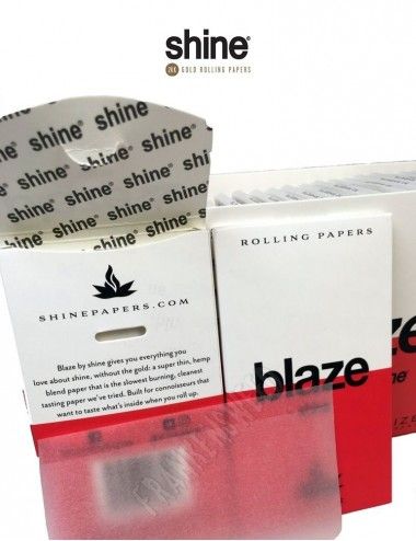 Comprar en España Blaze Hemp Rolling Papers by Shine, en Frankensweed Shop