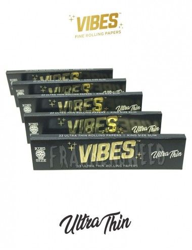 Comprar Pack de 5 unidades de Vibes Papers Ultra Thin KS Slim en Frankensweed Shop Online, España.