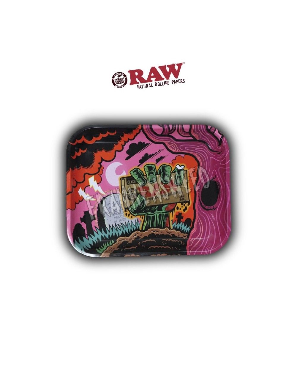 Comprar Bandeja RAW Zombie Rolling Tray en Frankensweed Shop Online